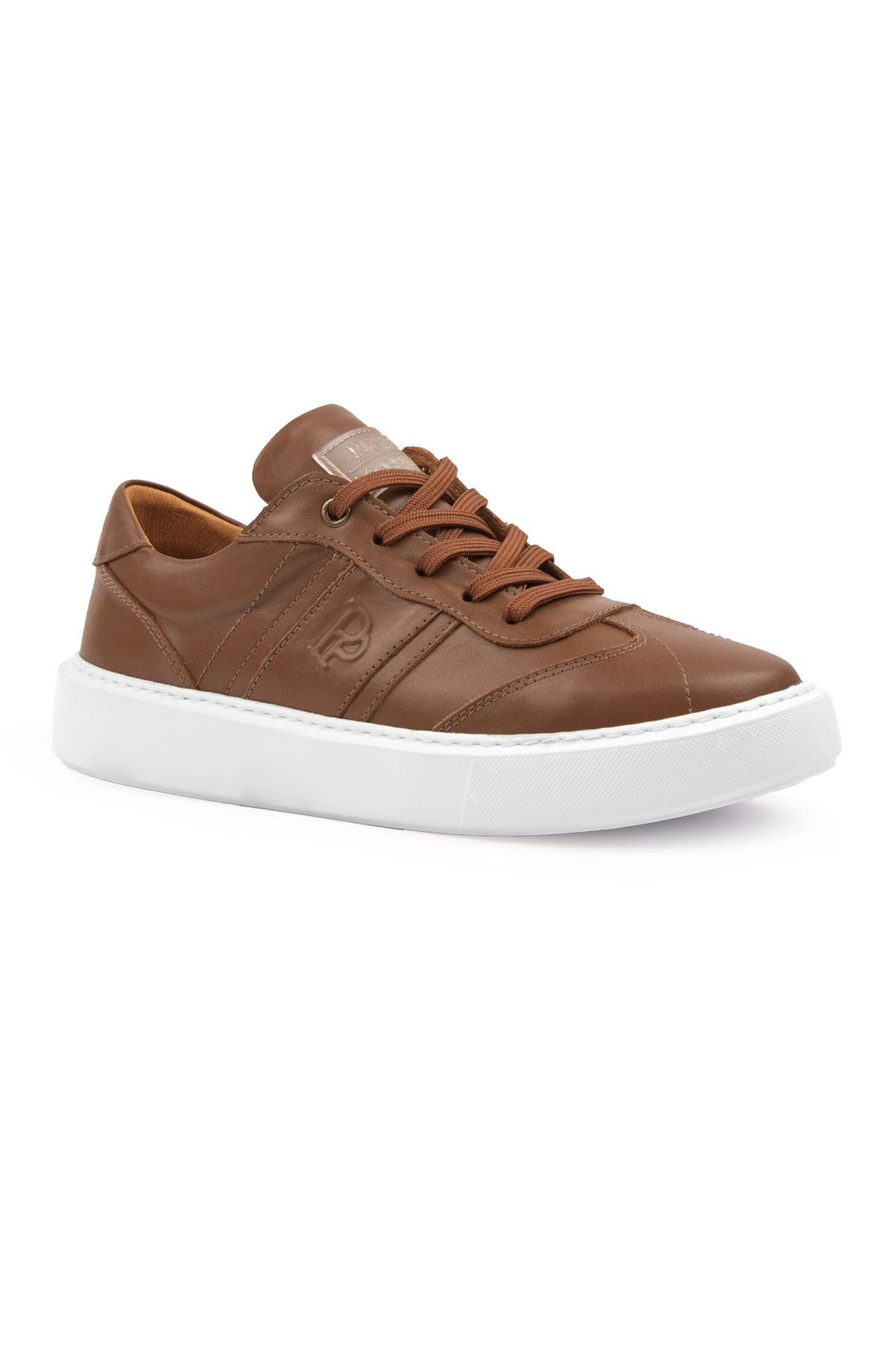 Pegia Bold Genuine Leather Sneaker 500990  - Chestnut