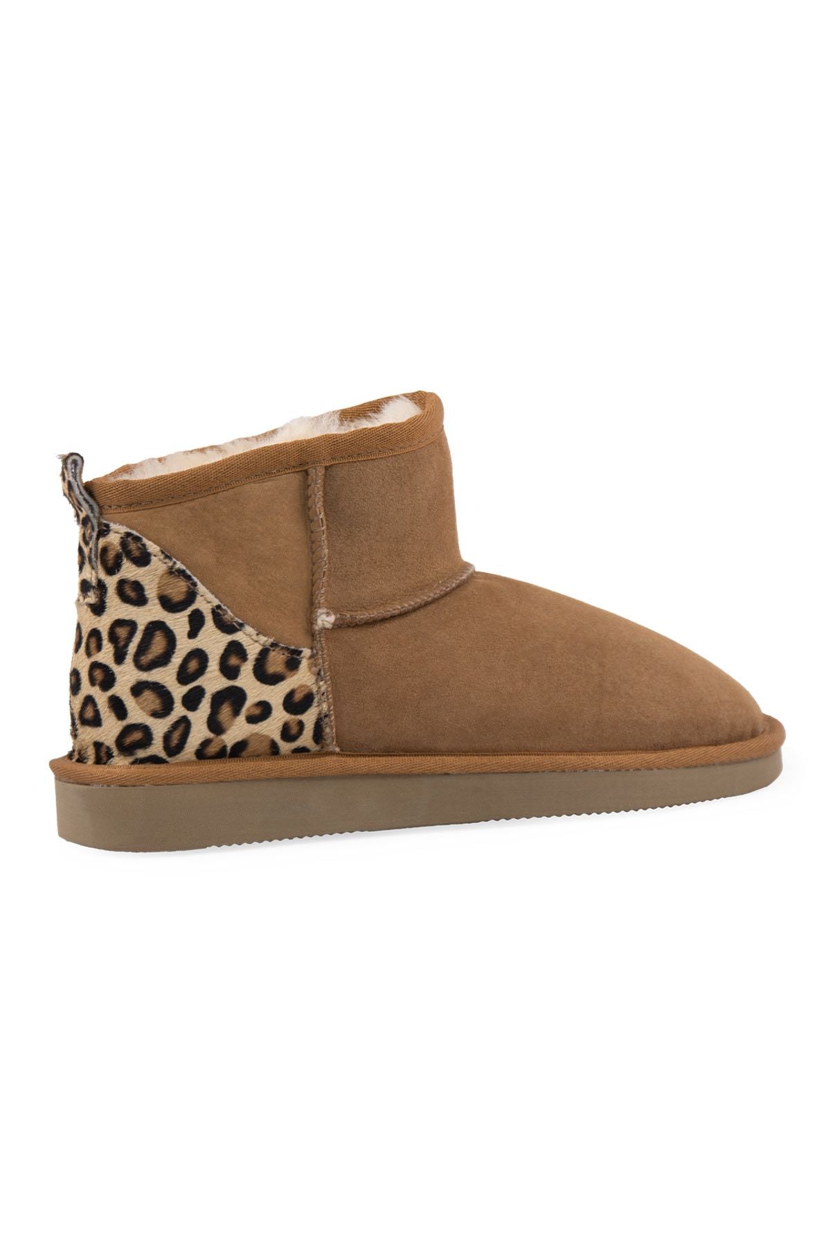 Pegia Cavallino Sheepskin Mini Boots 191135  - Chestnut