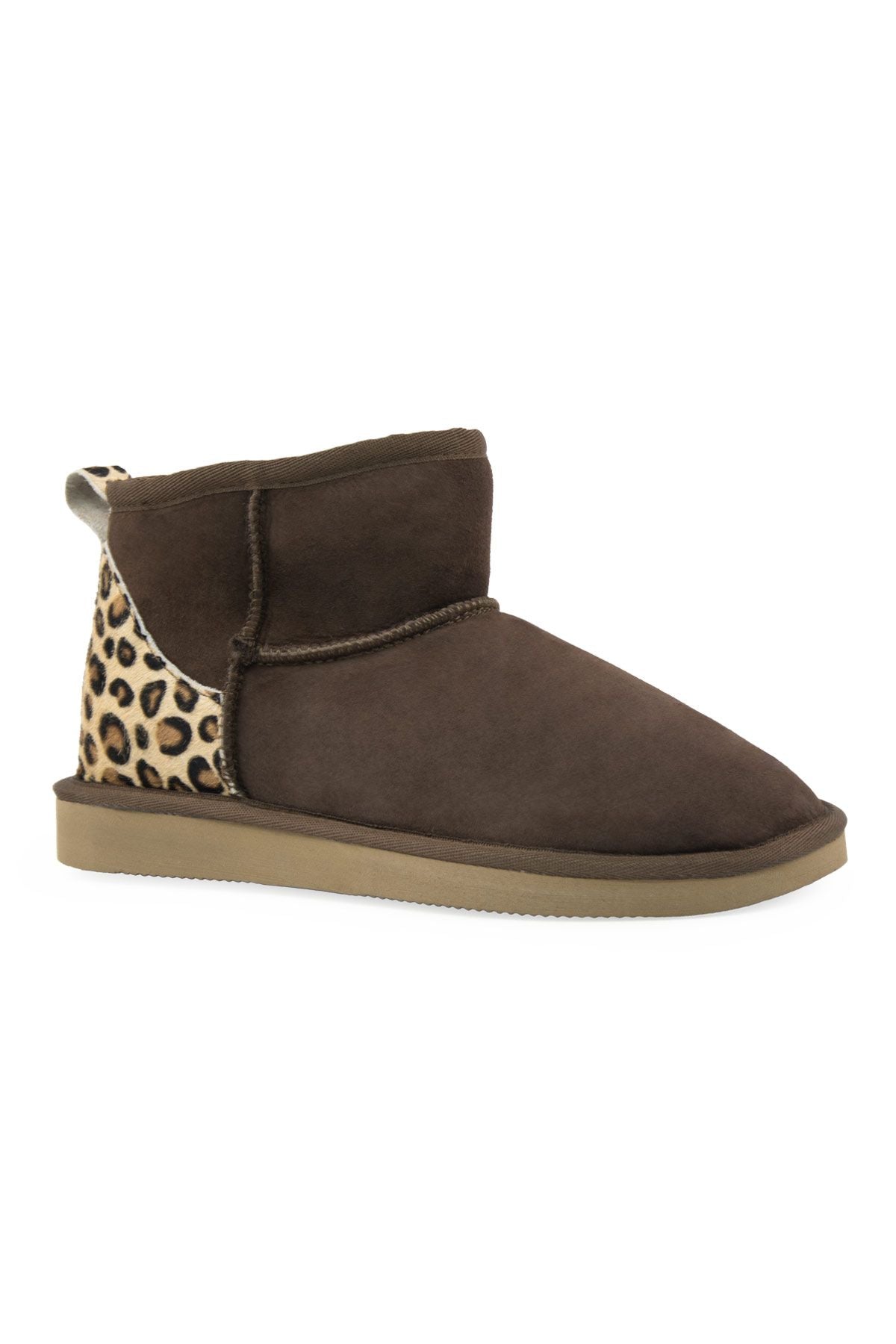 Pegia Cavallino Sheepskin Mini Boots 191135  - Choco