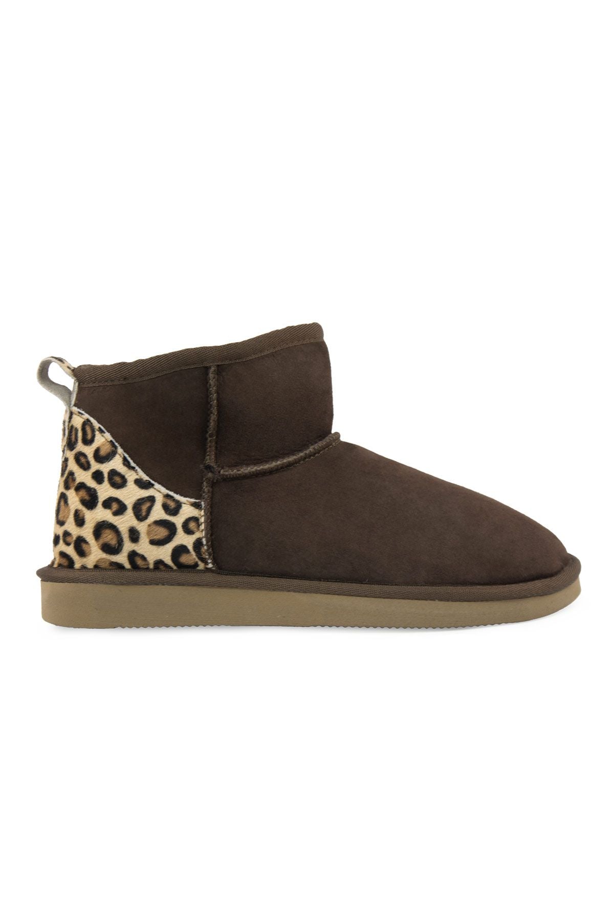 Pegia Cavallino Sheepskin Mini Boots 191135  - Choco