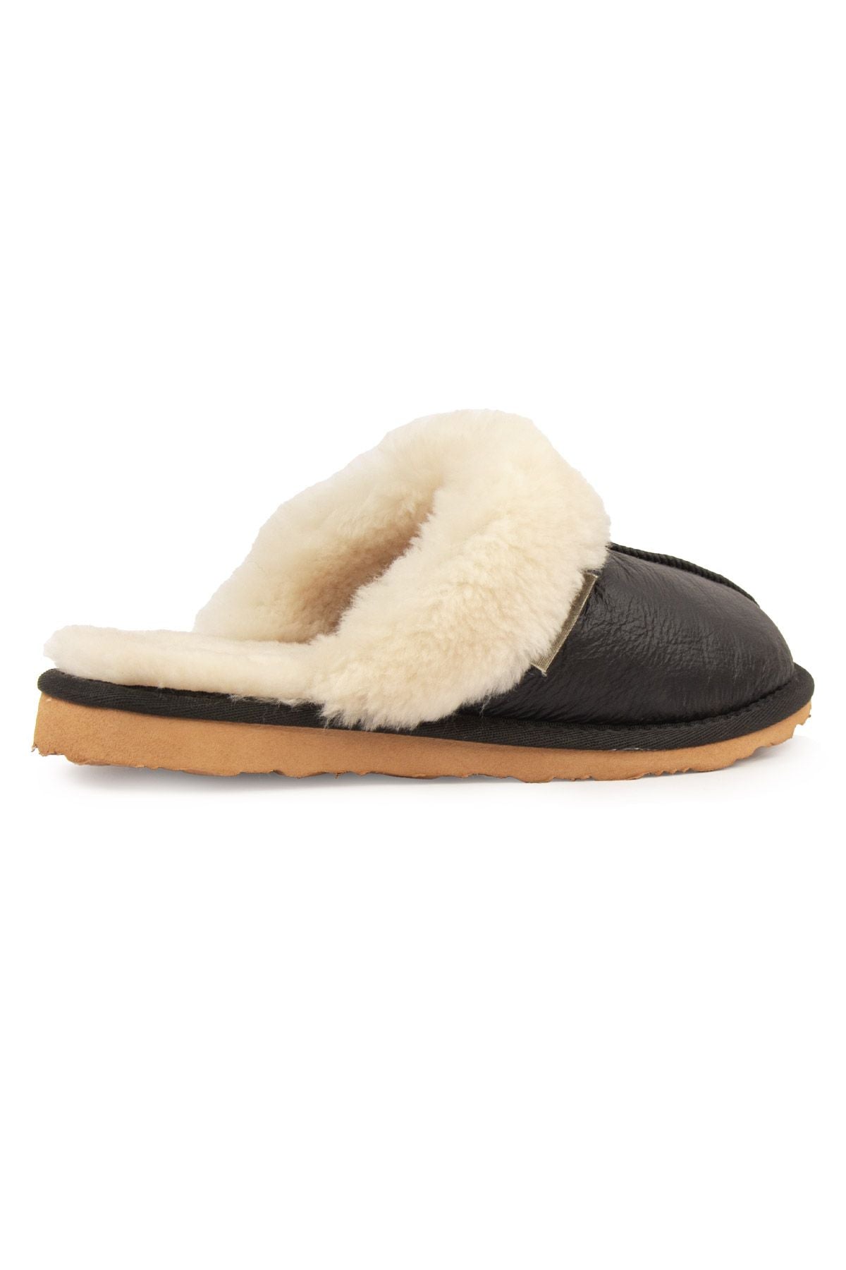 Pegia Women's Leather Slippers 191207  - Beige