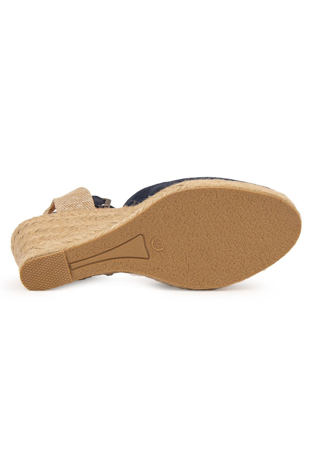 Pegia Wedge Heel Espadrille Sandals DG6038  - Navy