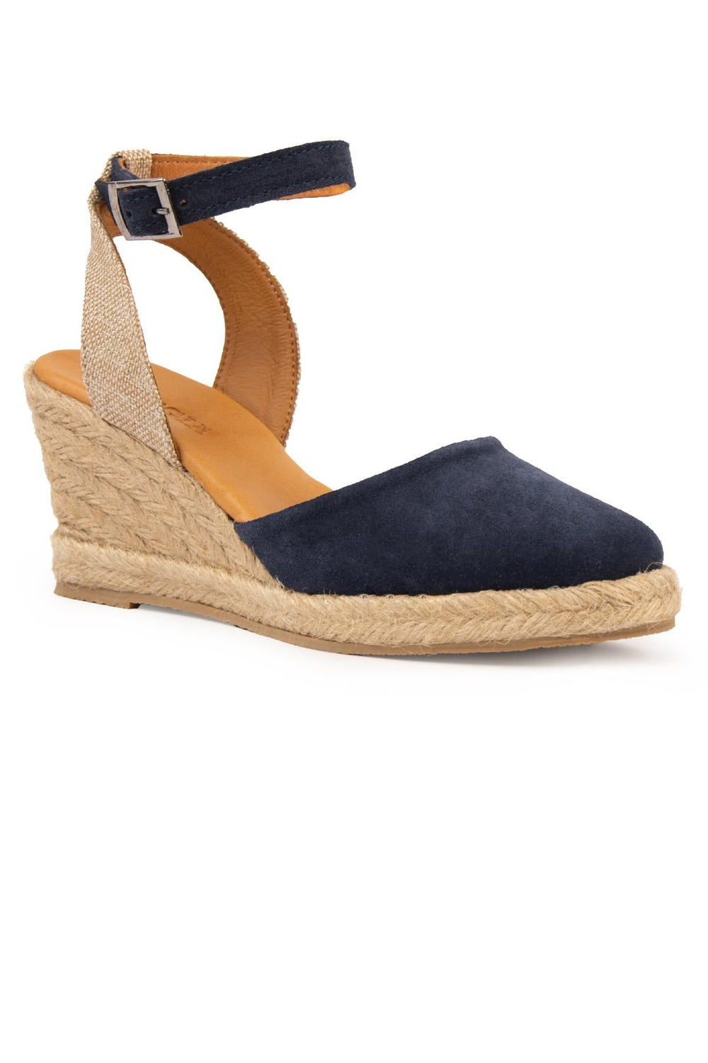 Pegia Wedge Heel Espadrille Sandals DG6038  - Navy