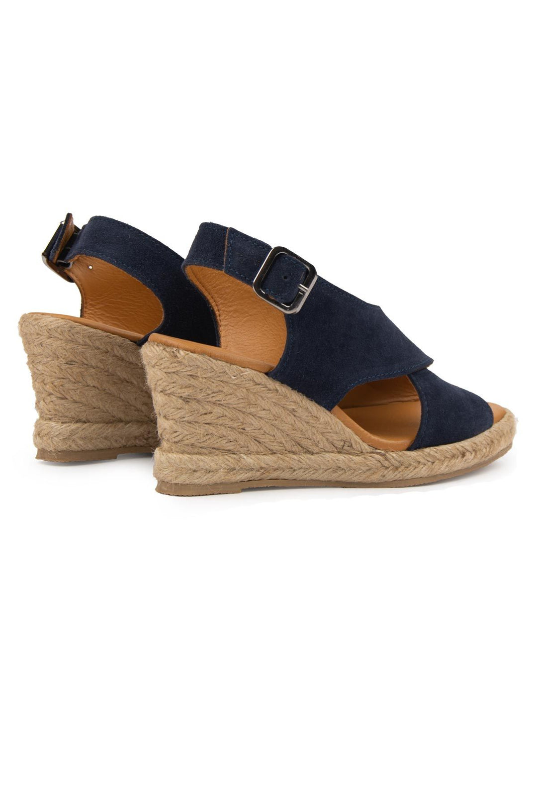 Pegia Wedge Heel Espadrille Sandals DG6040  - Navy