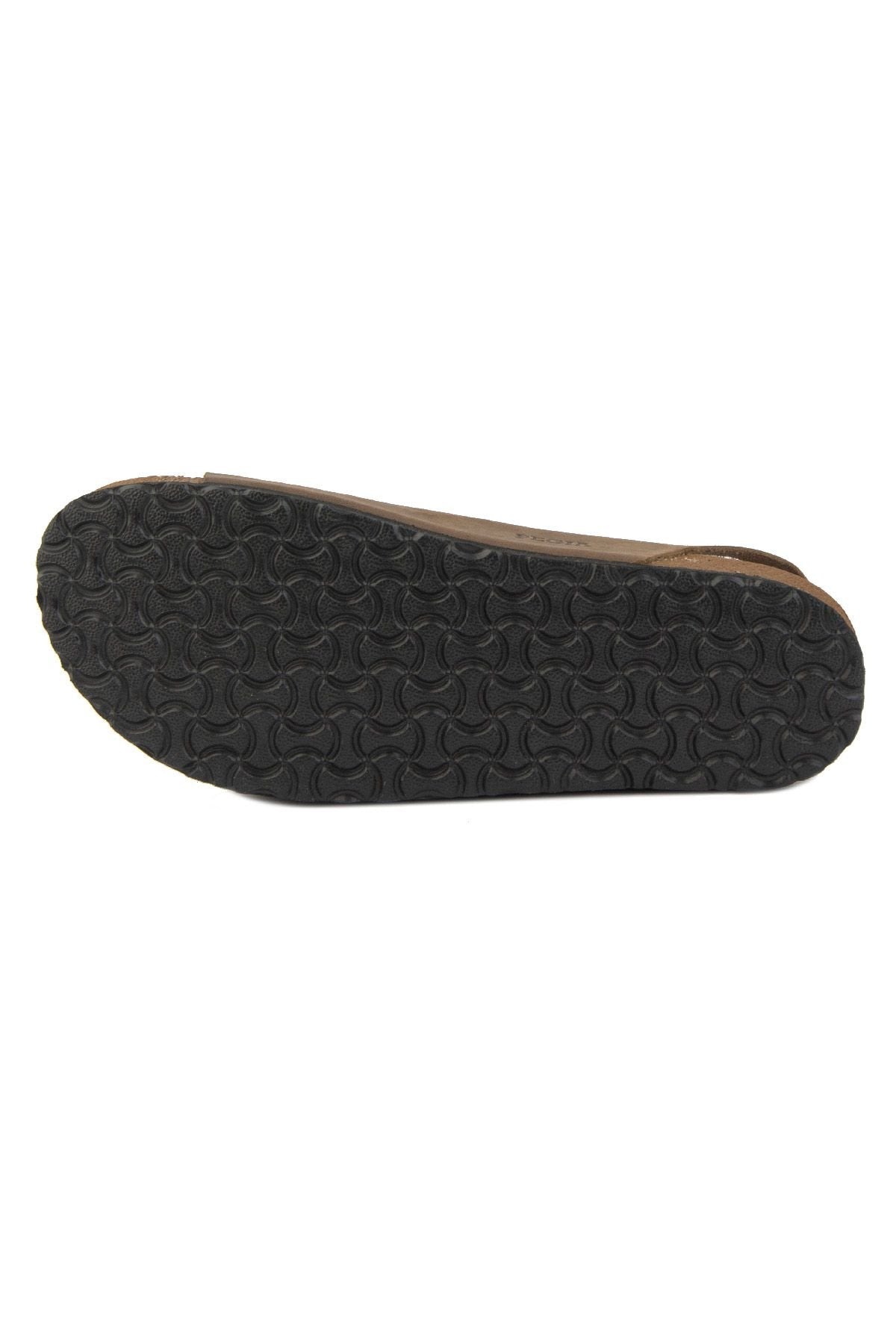 Pegia Men's Genuine Leather Sandals 215024  - Stone