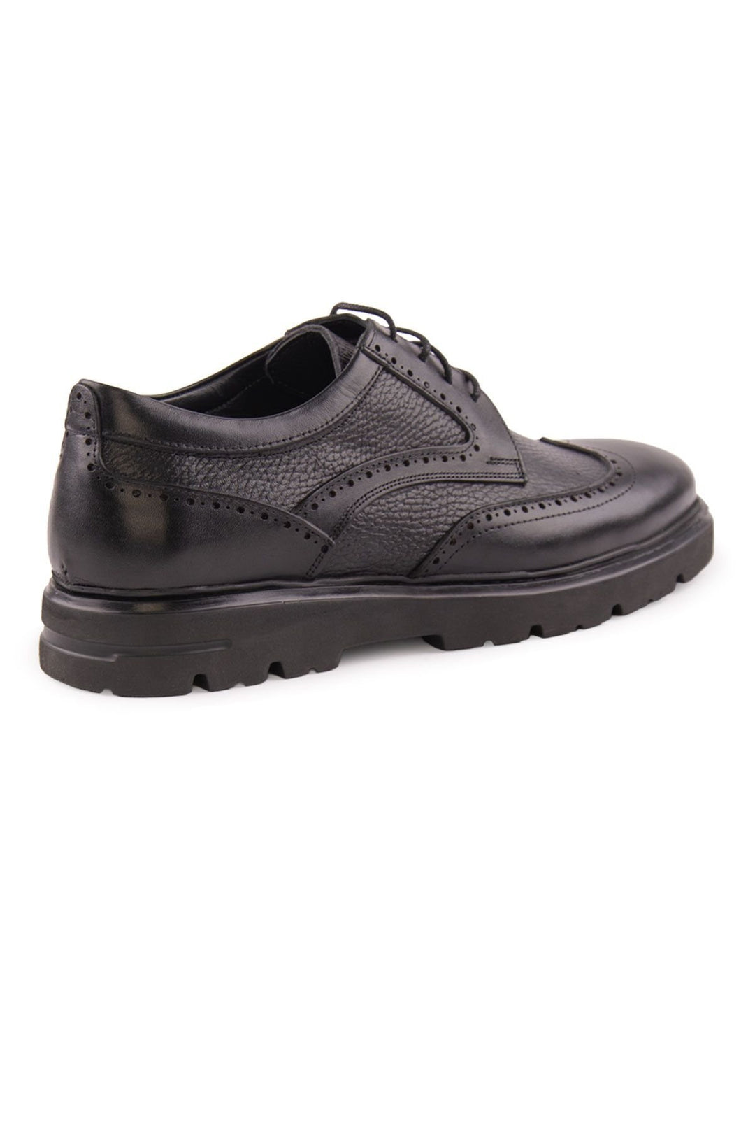 Pegia Men's Leather Shoes DG5017  - Black