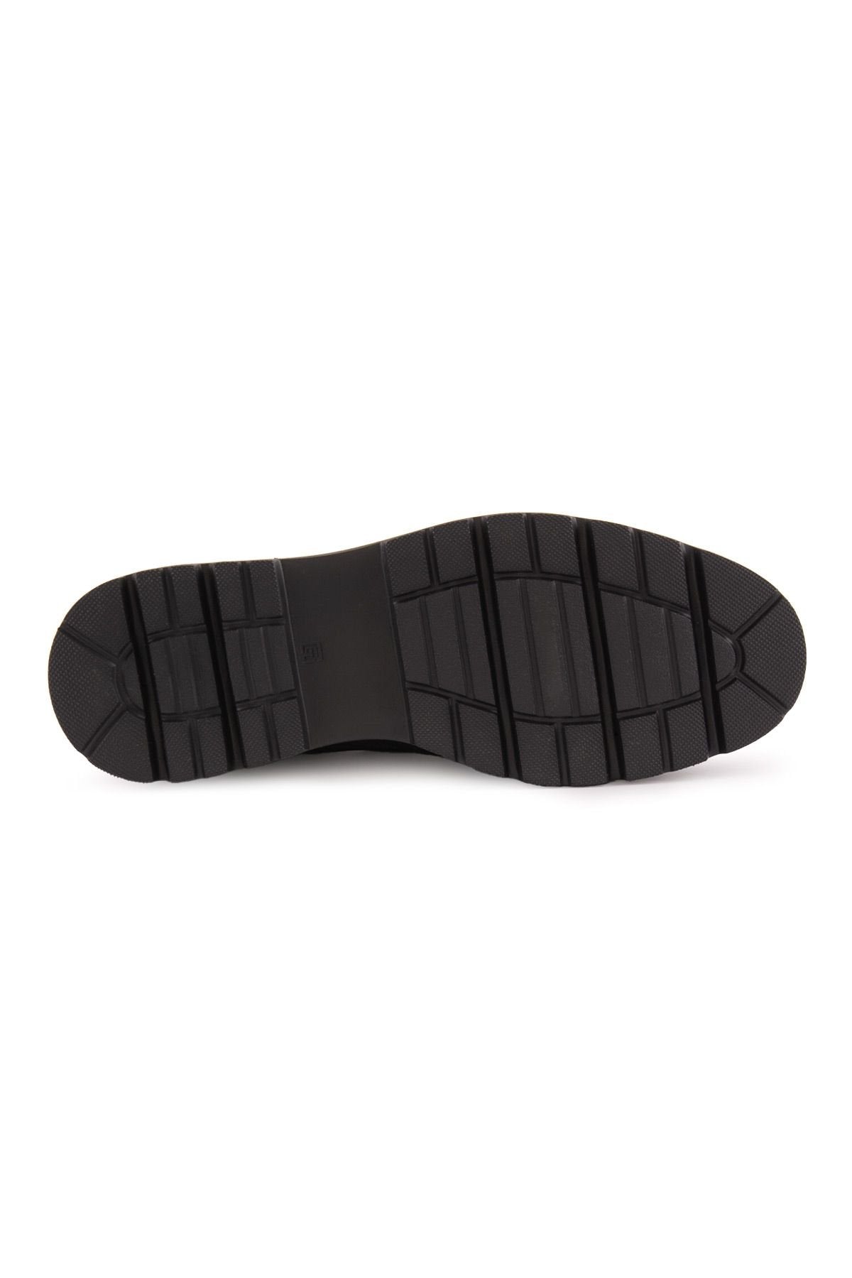 Pegia Men's Leather Shoes DG5017  - Black