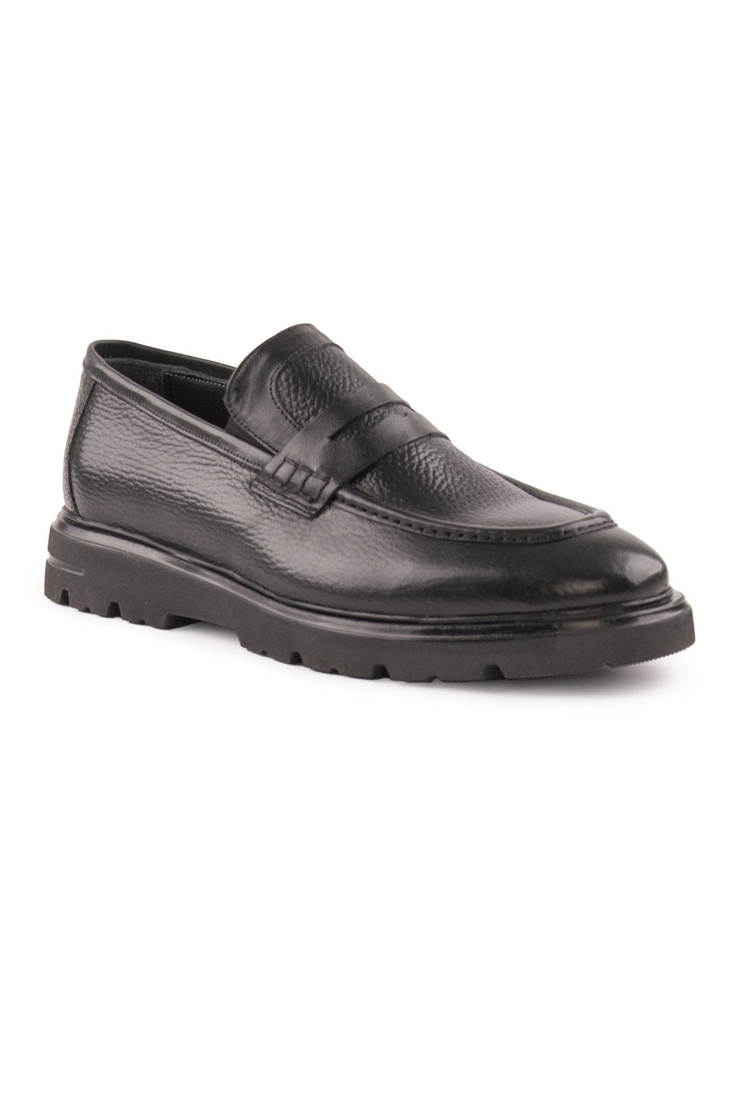 Pegia Men's Leather Shoes DG5018  - Black
