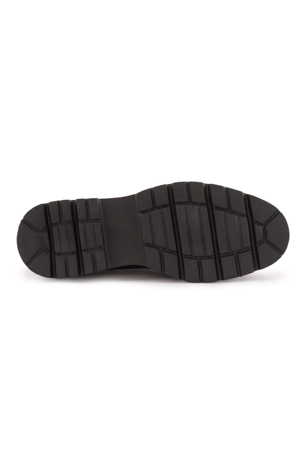 Pegia Men's Leather Shoes DG5019  - Black