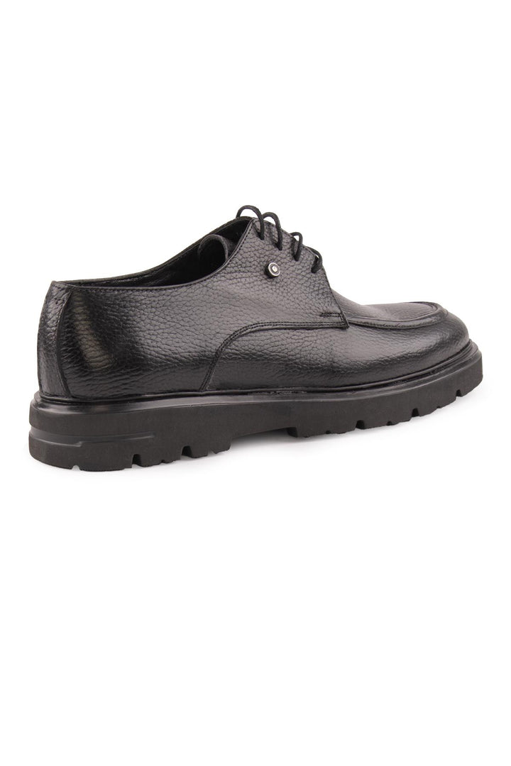 Pegia Men's Leather Shoes DG5019  - Black