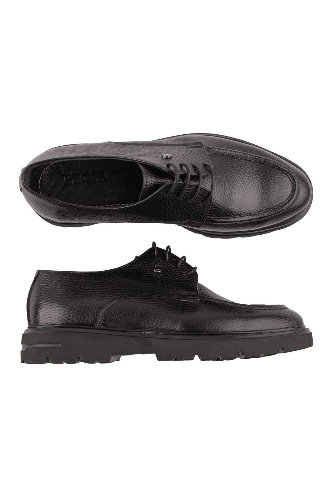 Pegia Men's Leather Shoes DG5019  - Black