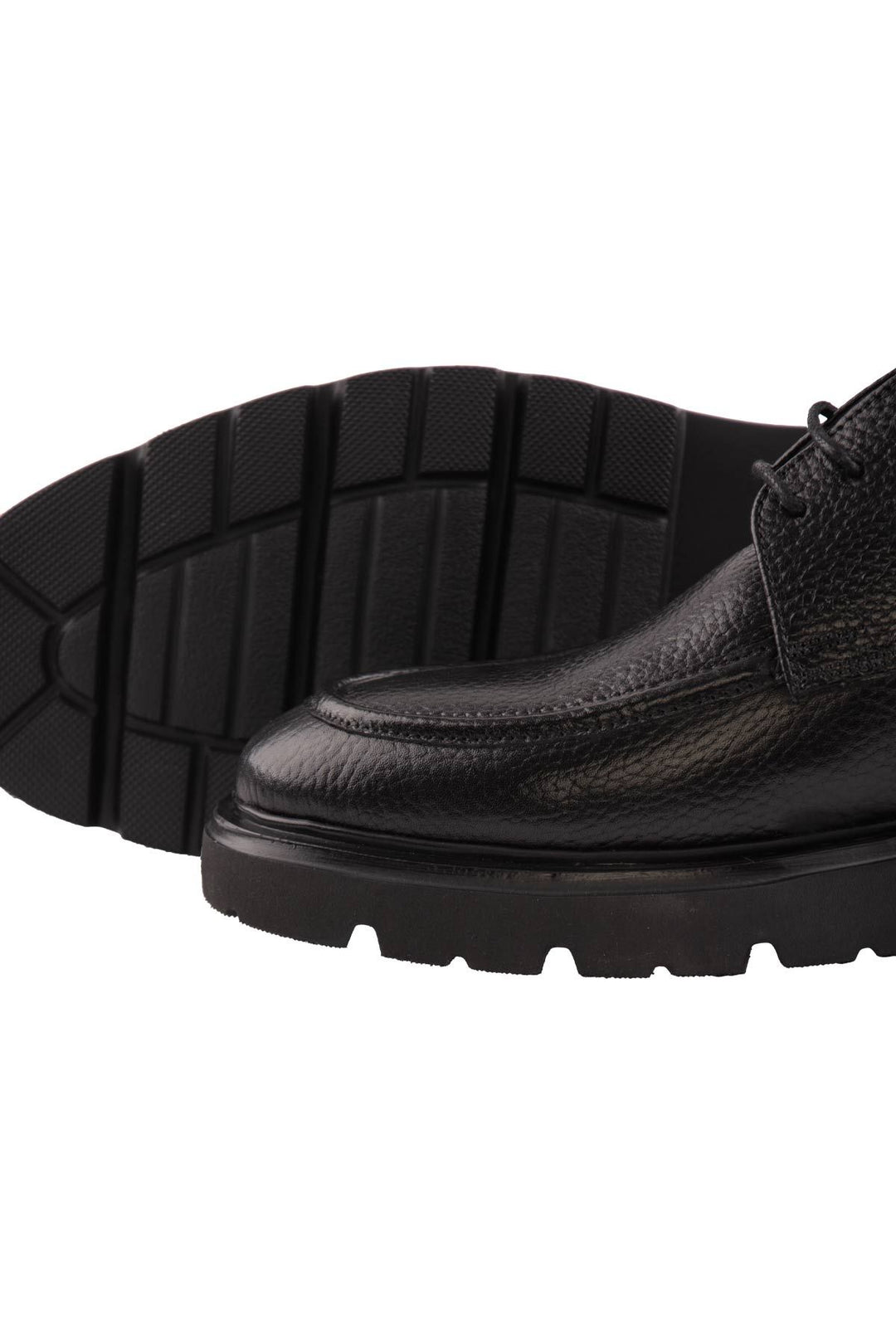 Pegia Men's Leather Shoes DG5019  - Black