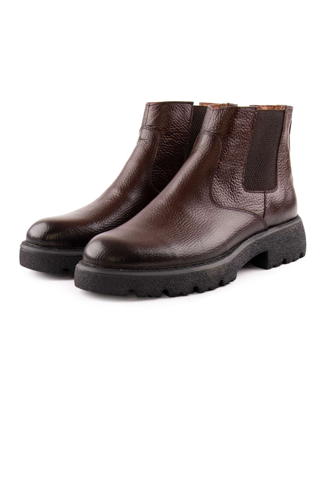 Pegia Men's Leather Chelsea Boots DG5013  - Choco
