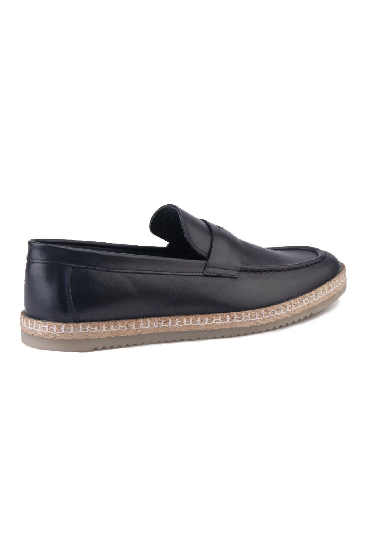 Pegia Men's Leather Espadrille Shoes DG5004  - Navy