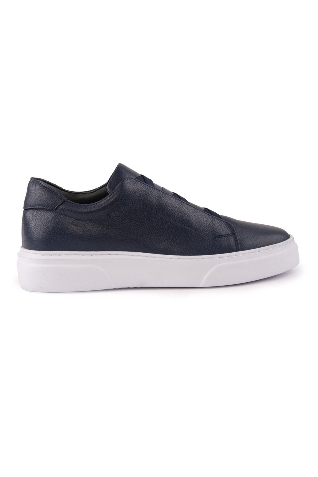 Pegia Leather Men's Sneakers DG5011  - Navy
