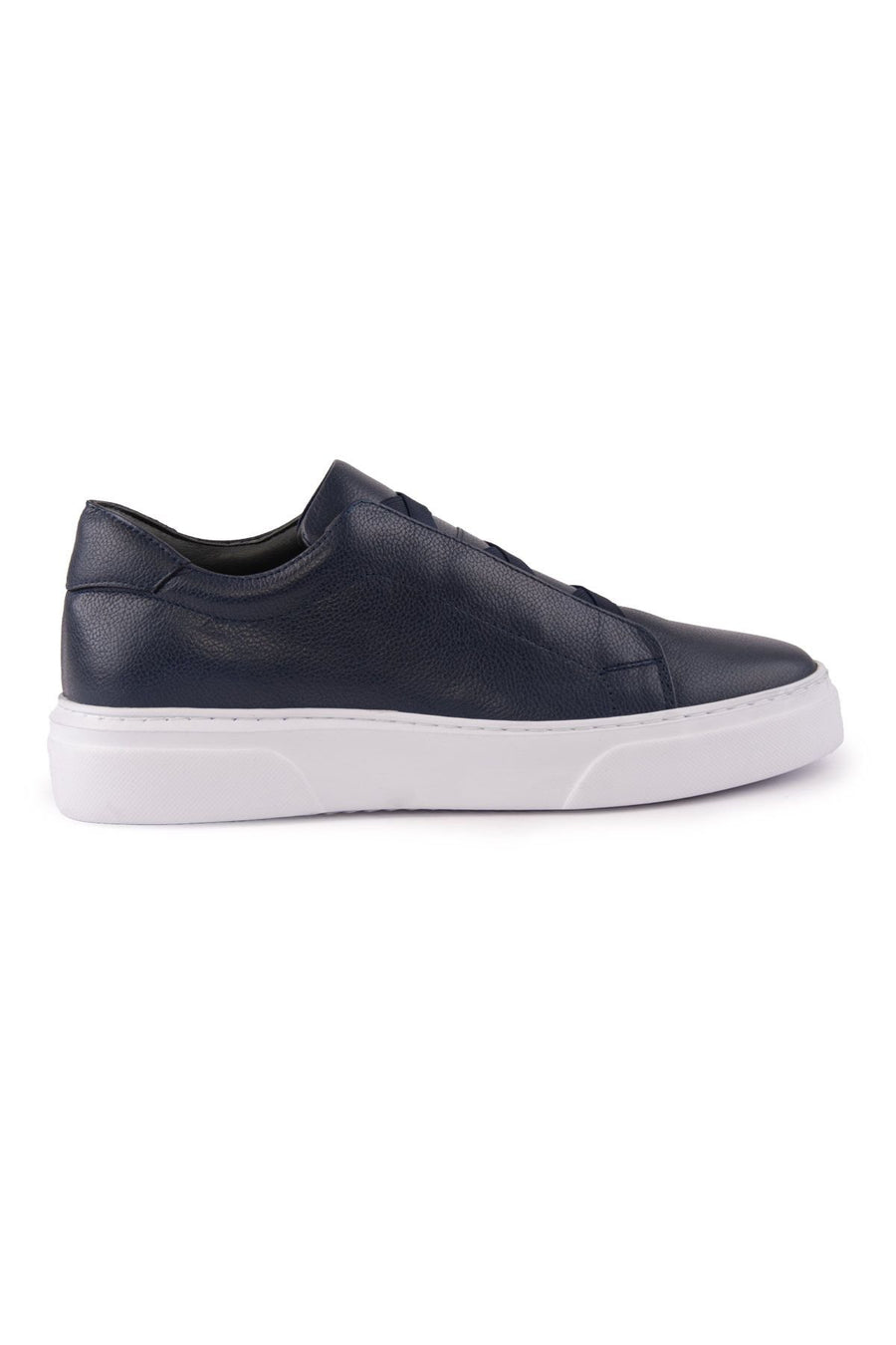 Pegia Leather Men's Sneakers DG5011  - Navy