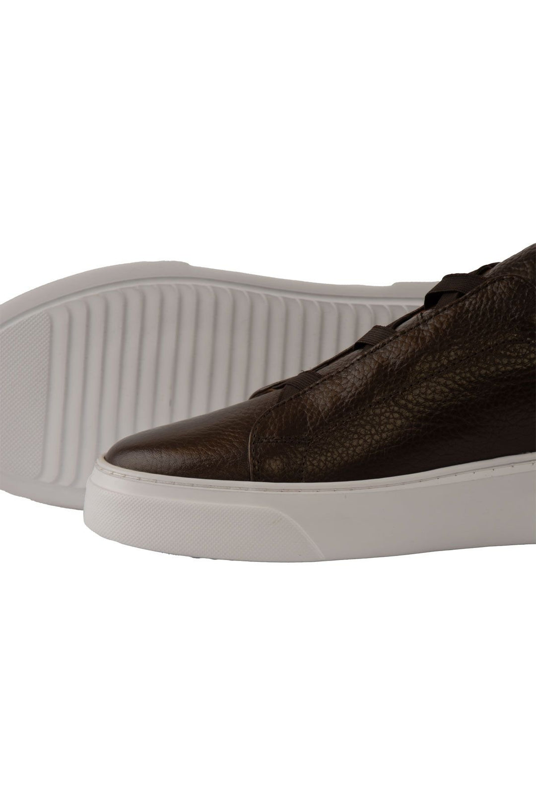 Pegia Leather Men's Sneakers DG5011  - Choco