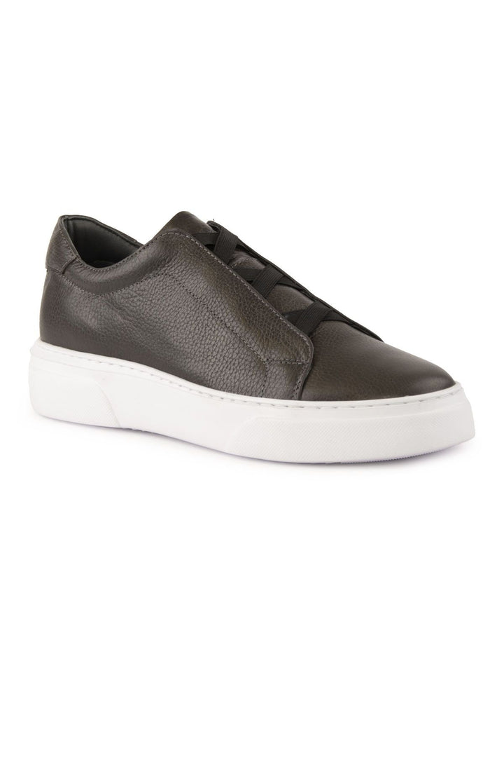 Pegia Leather Men's Sneakers DG5011  - Grey