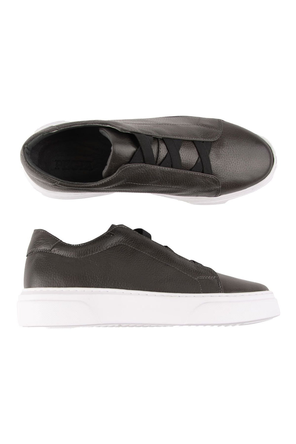 Pegia Leather Men's Sneakers DG5011  - Grey