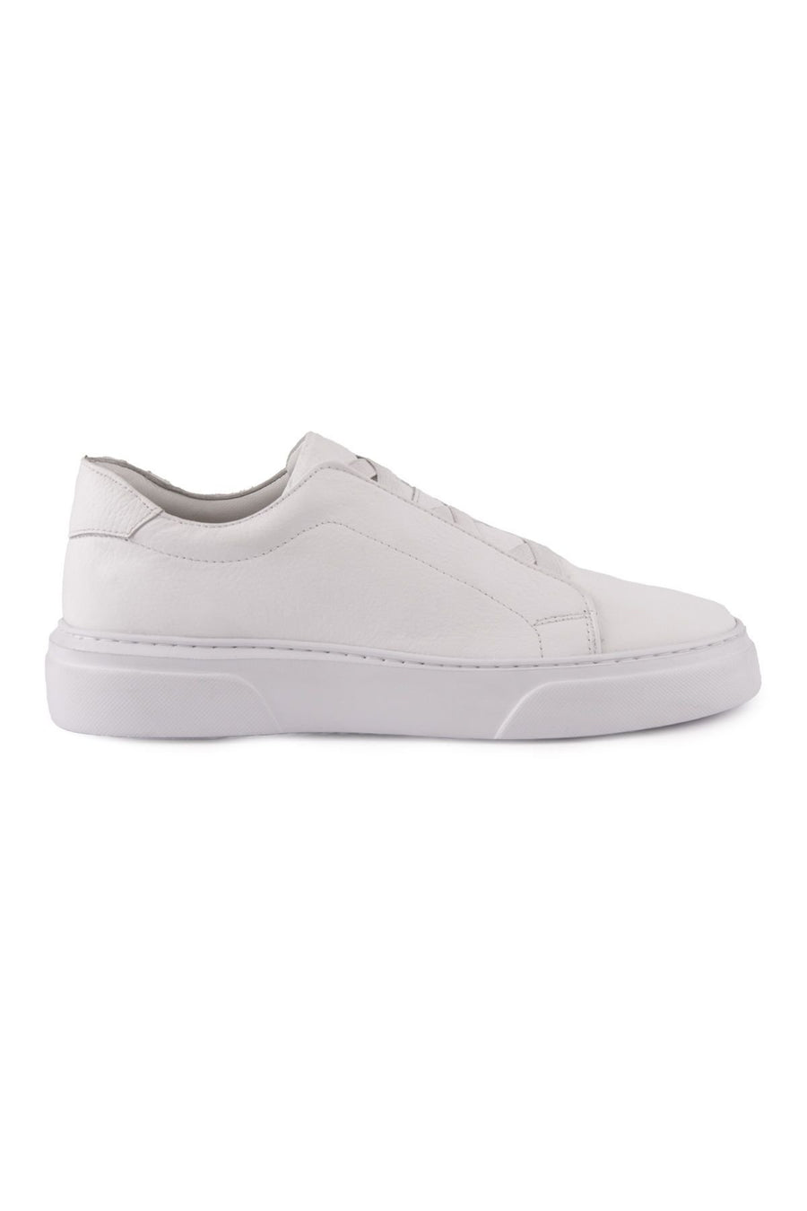 Pegia Leather Men's Sneakers DG5011  - White