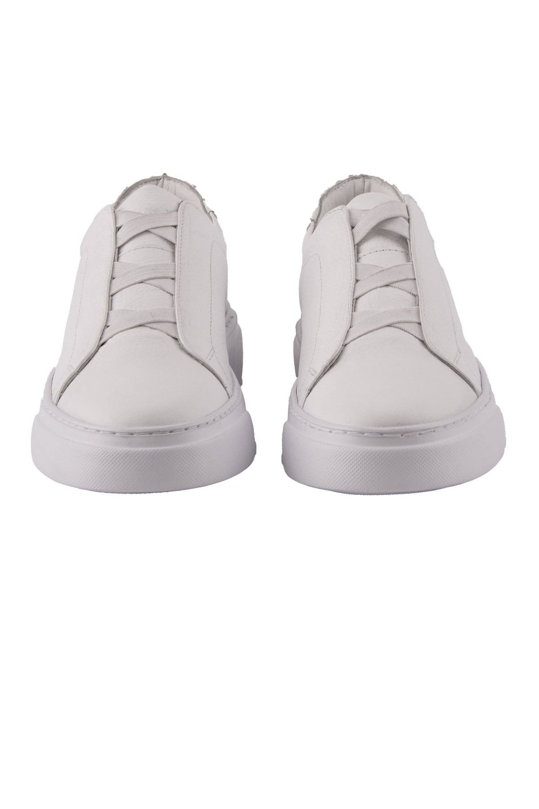 Pegia Leather Men's Sneakers DG5011  - White