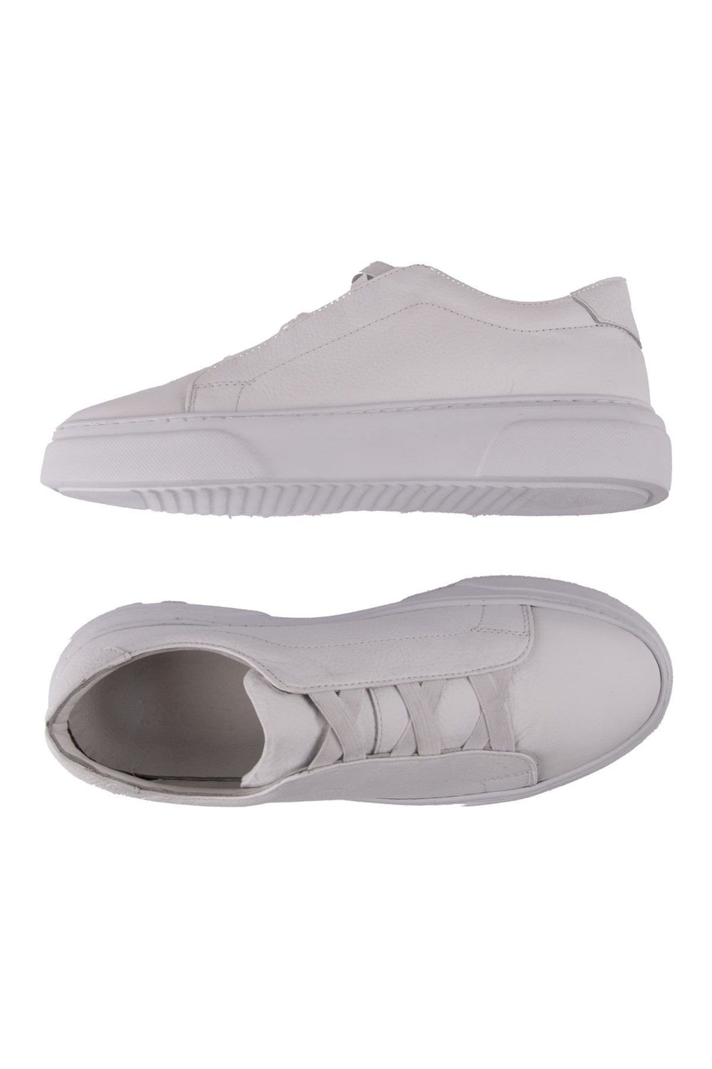 Pegia Leather Men's Sneakers DG5011  - White