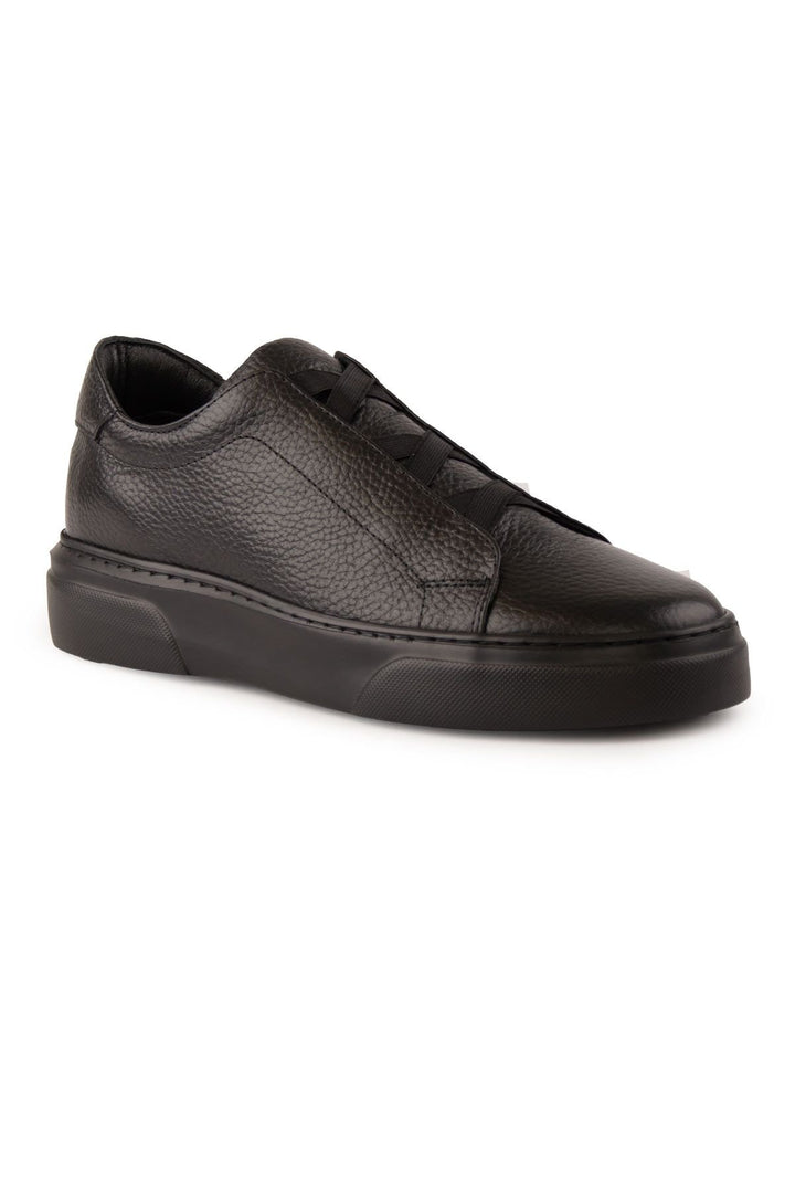 Pegia Leather Men's Sneakers DG5011  - Noir