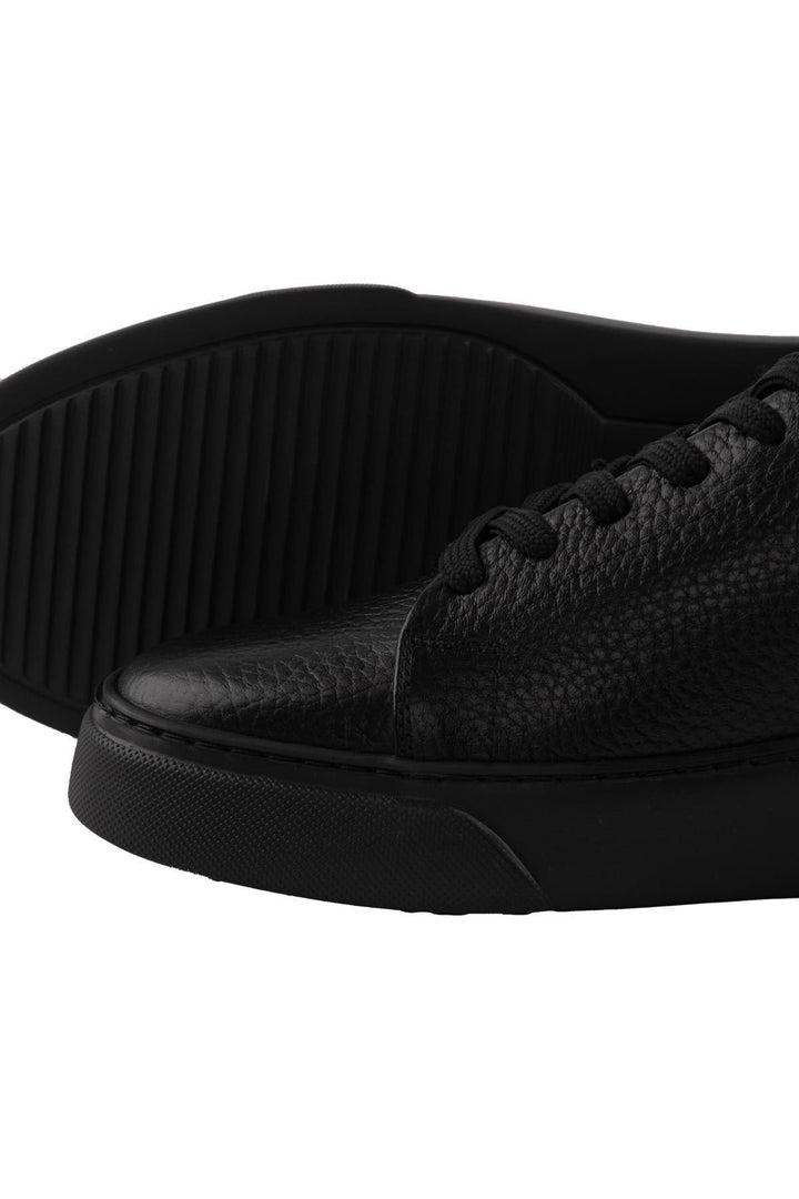 Pegia Leather Men's Sneakers DG5012  - Noir