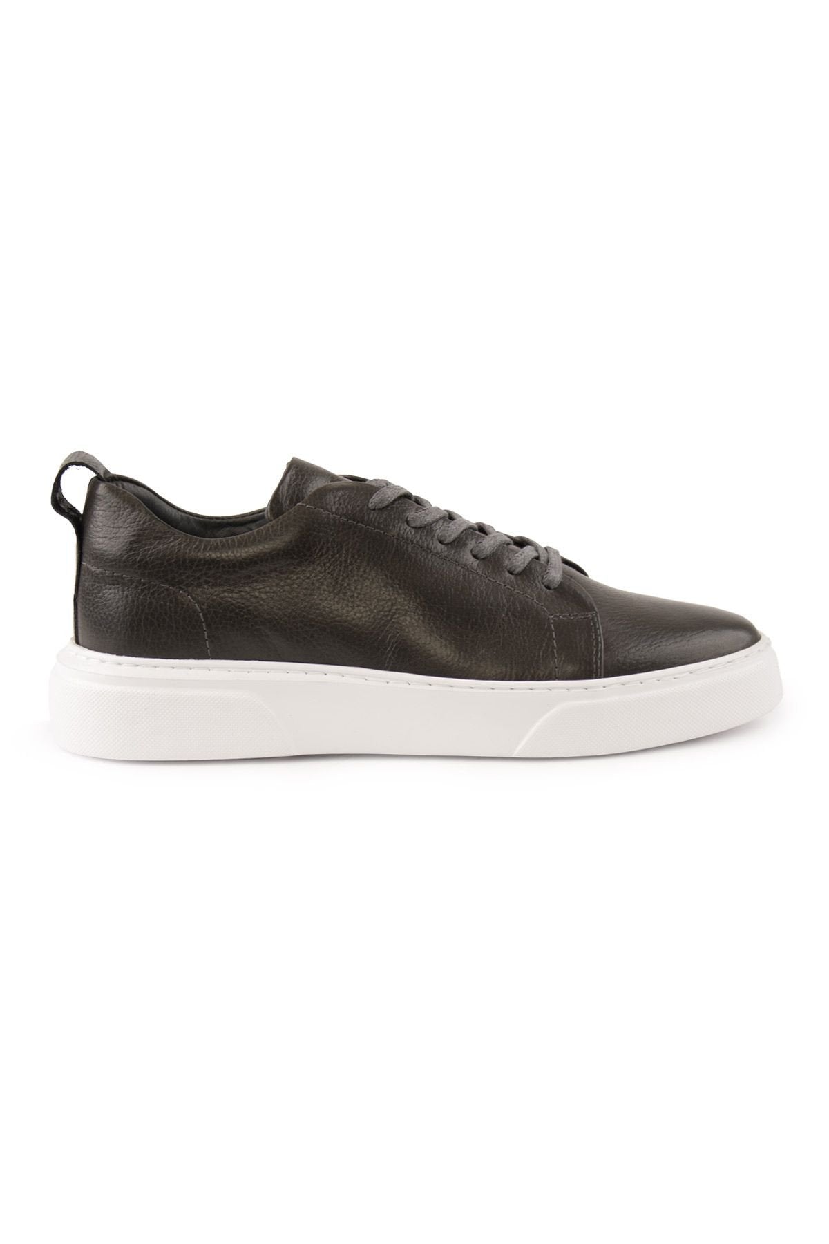 Pegia Leather Men's Sneakers DG5012  - Grey