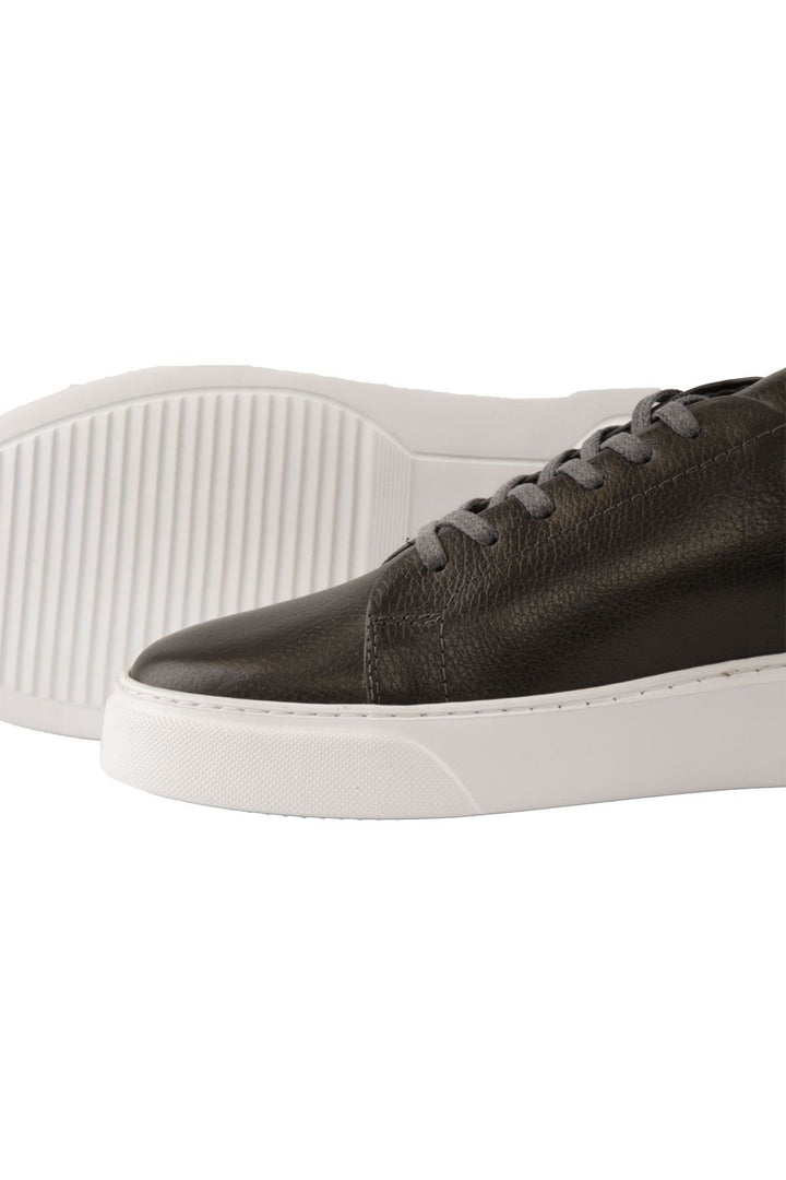 Pegia Leather Men's Sneakers DG5012  - Grey