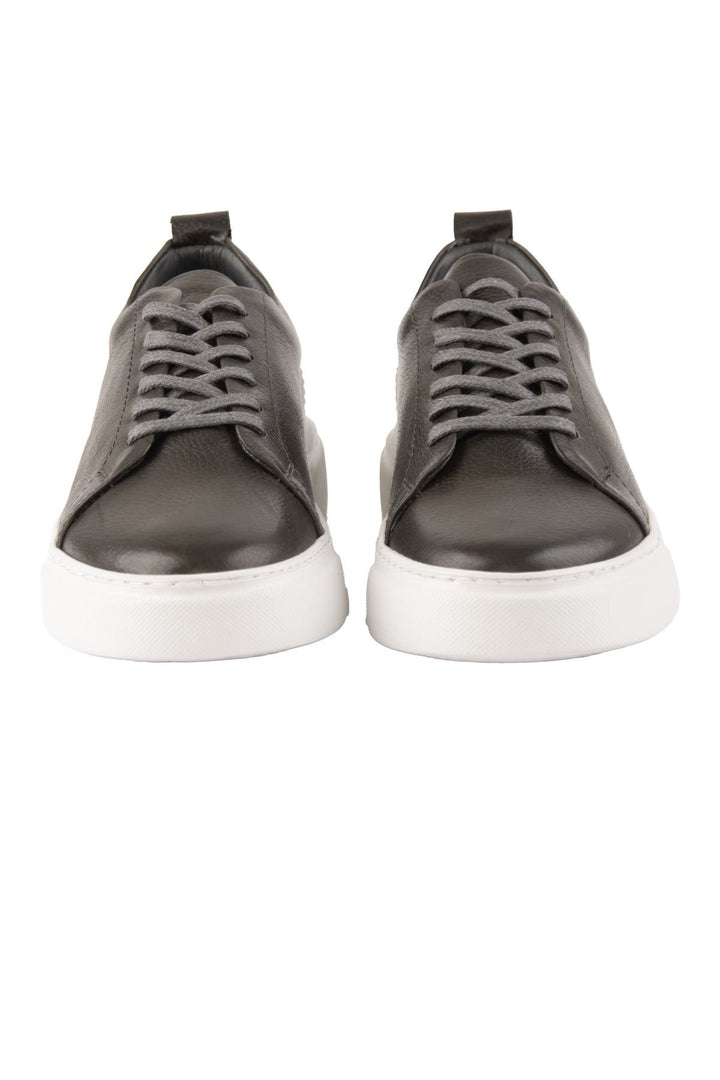 Pegia Leather Men's Sneakers DG5012  - Grey
