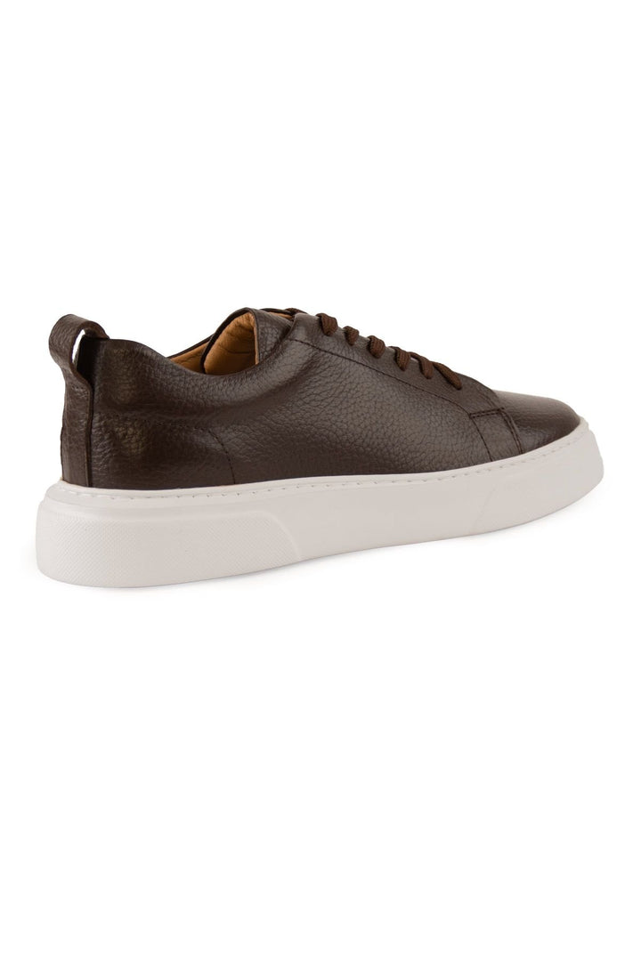 Pegia Leather Men's Sneakers DG5012  - Choco