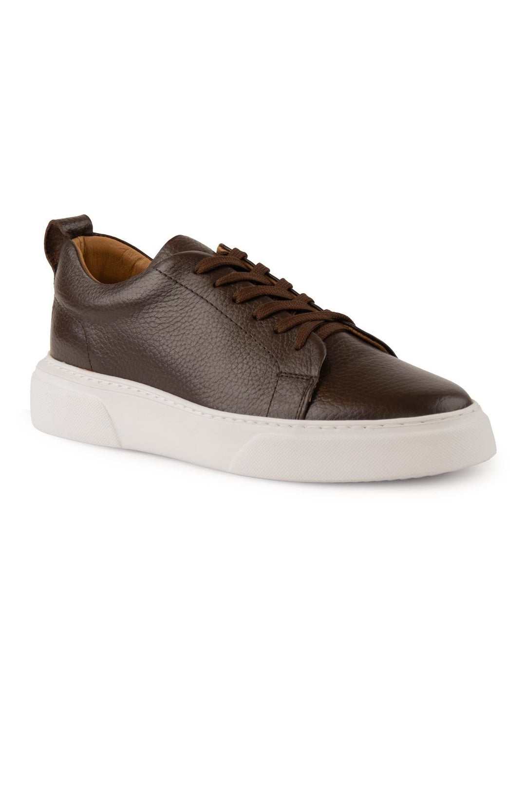 Pegia Leather Men's Sneakers DG5012  - Choco