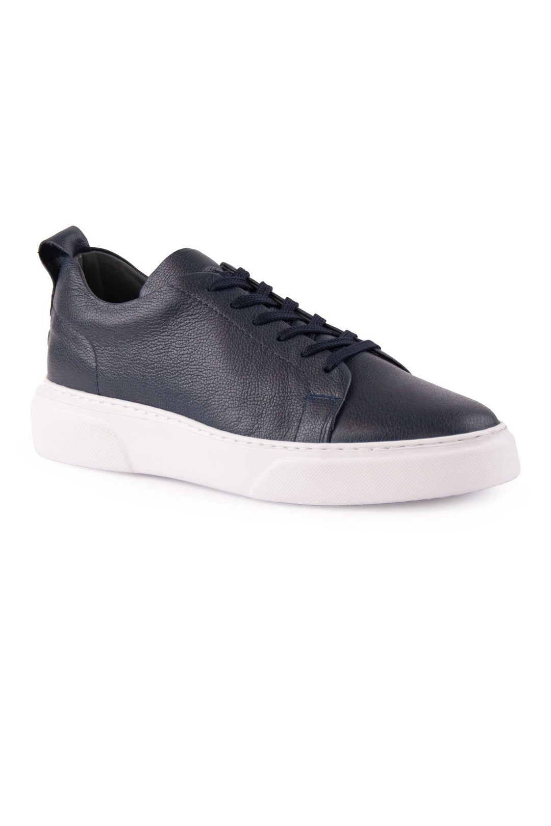 Pegia Leather Men's Sneakers DG5012  - Navy