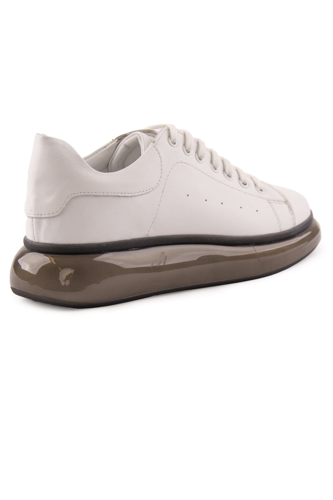 Pegia Men's Leather Sneakers DG5008  - White