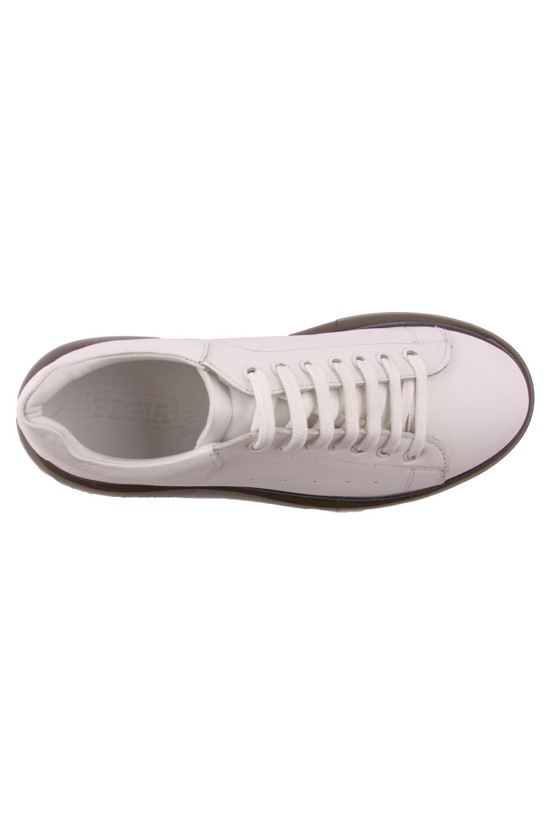 Pegia Men's Leather Sneakers DG5008  - White