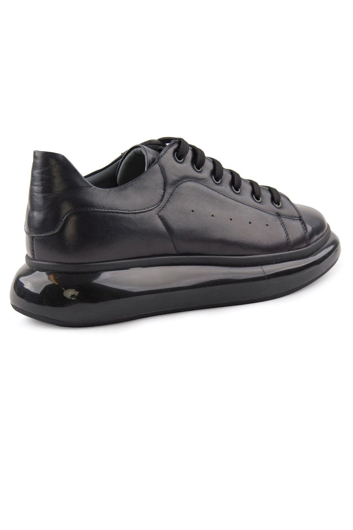 Pegia Men's Leather Sneakers DG5008  - Navy