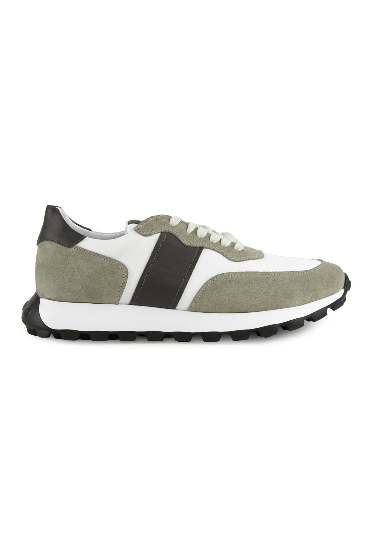 Pegia Leather Men's Sneakers DG5023  - Grey