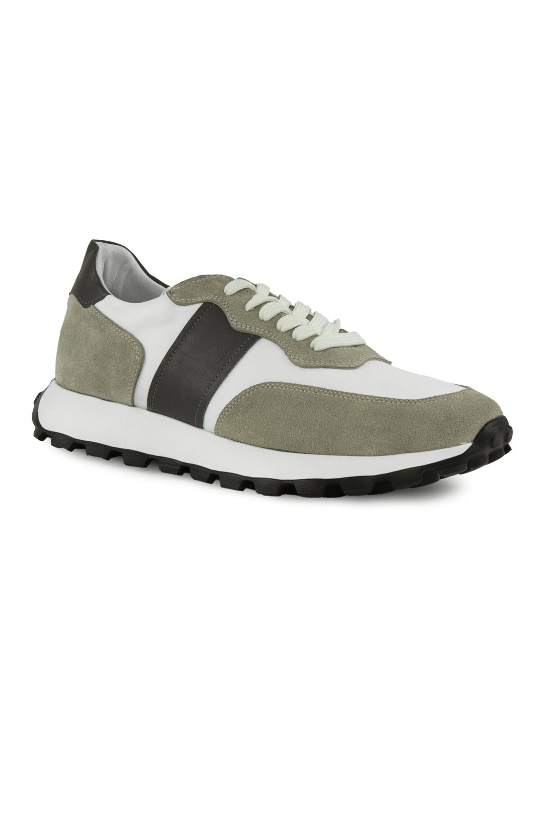 Pegia Leather Men's Sneakers DG5023  - Grey