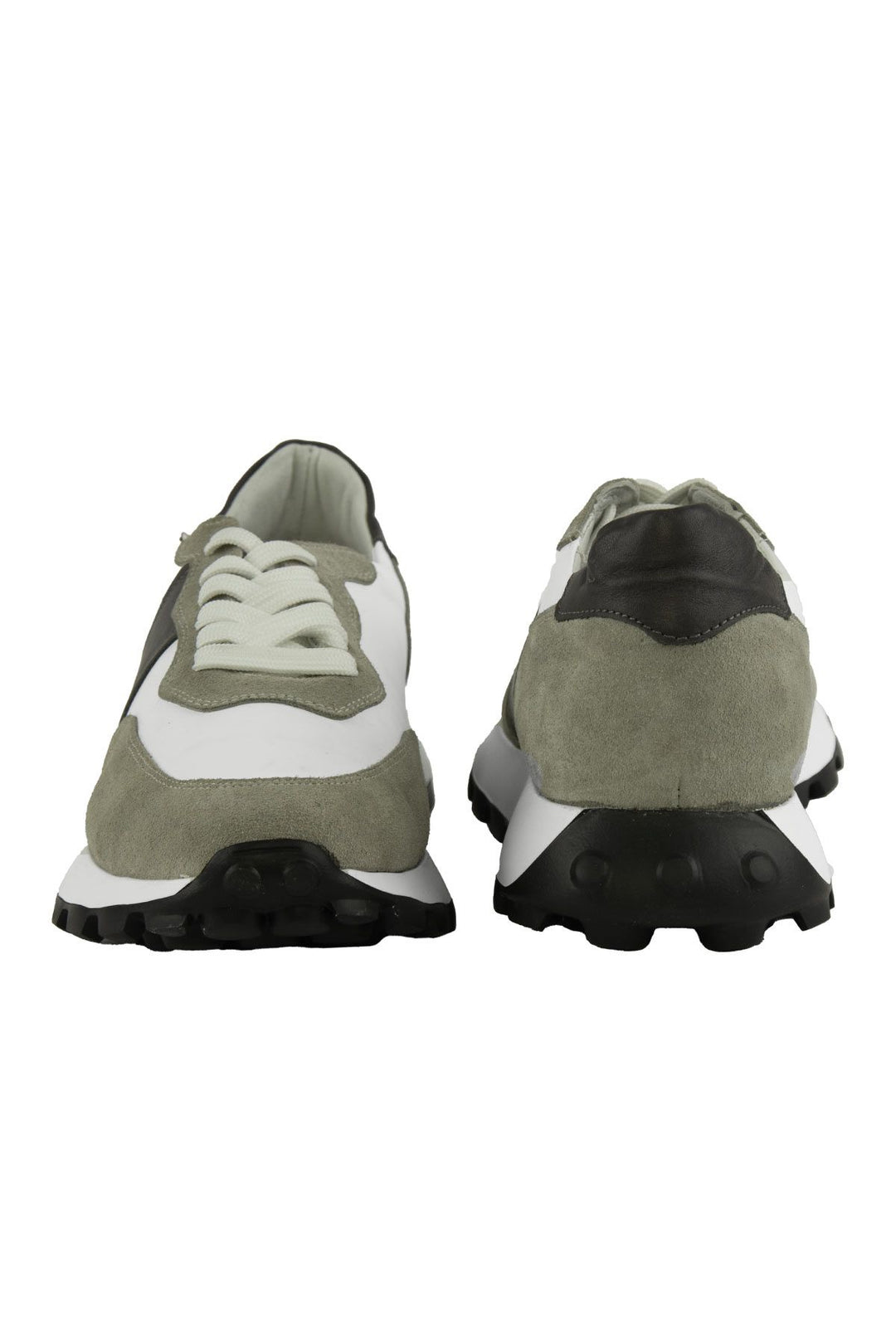 Pegia Leather Men's Sneakers DG5023  - Grey