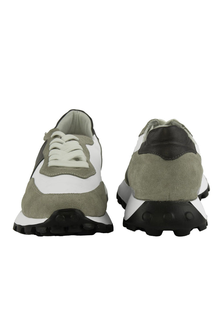 Pegia Leather Men's Sneakers DG5023  - Grey