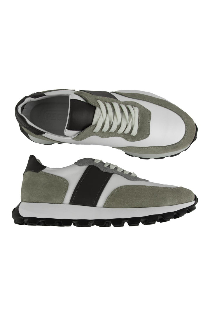 Pegia Leather Men's Sneakers DG5023  - Grey