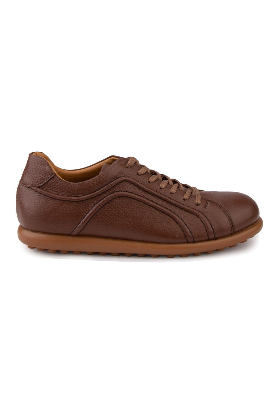 Pegia Men's Casual Leather Shoes DG5009  - Chestnut
