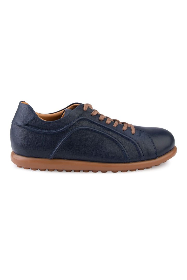 Pegia Men's Casual Leather Shoes DG5009  - Navy