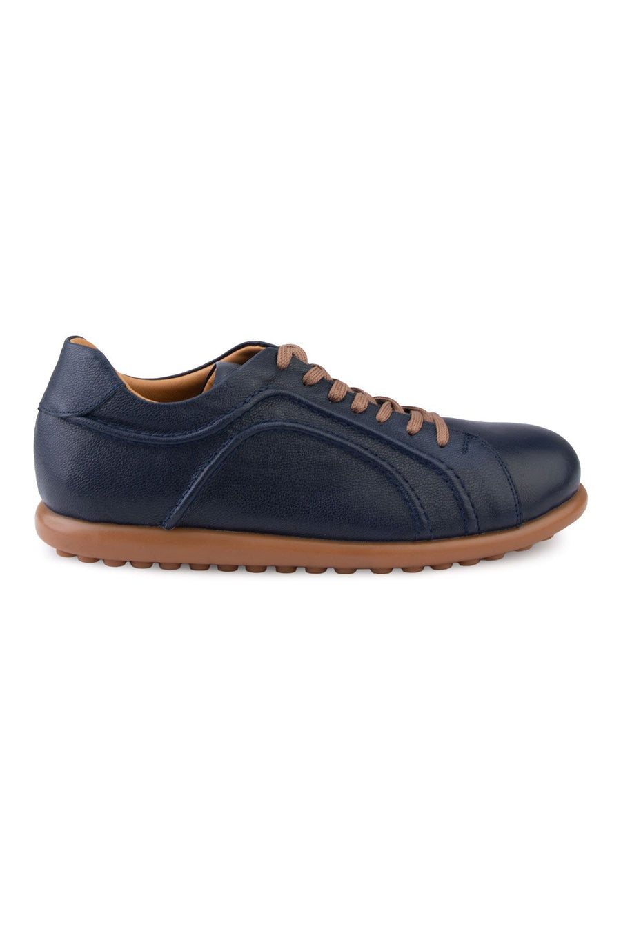 Pegia Men's Casual Leather Shoes DG5009  - Navy