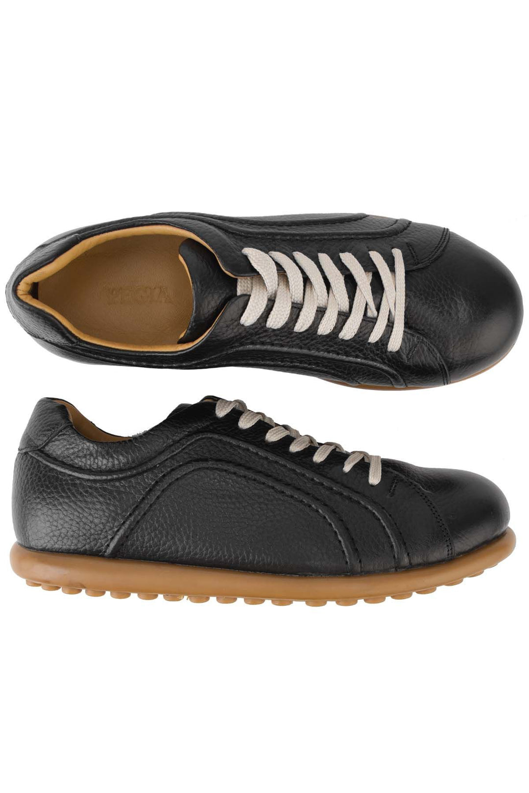 Pegia Men's Casual Leather Shoes DG5009  - Black