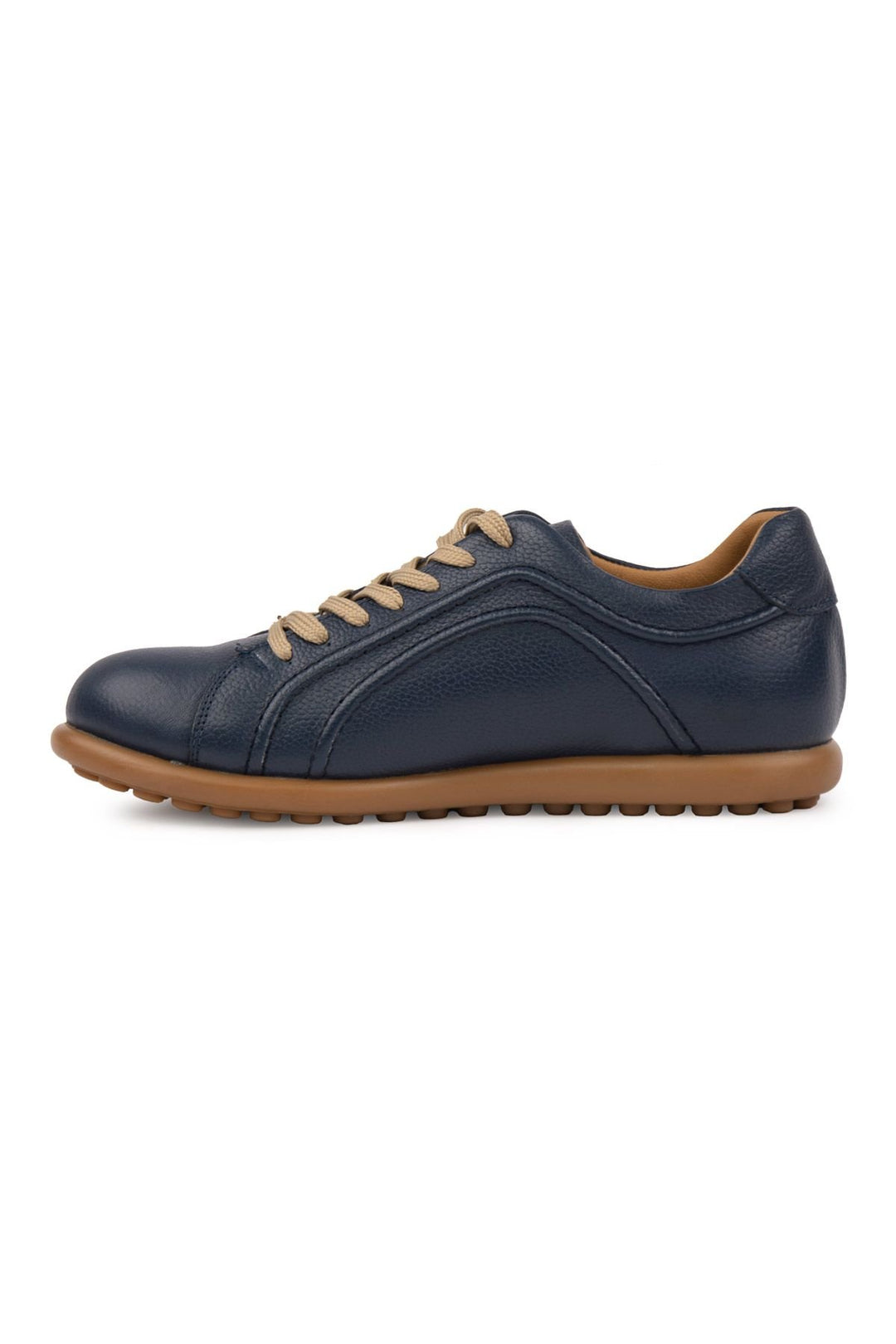 Pegia Men's Casual Leather Shoes DG5028  - Navy
