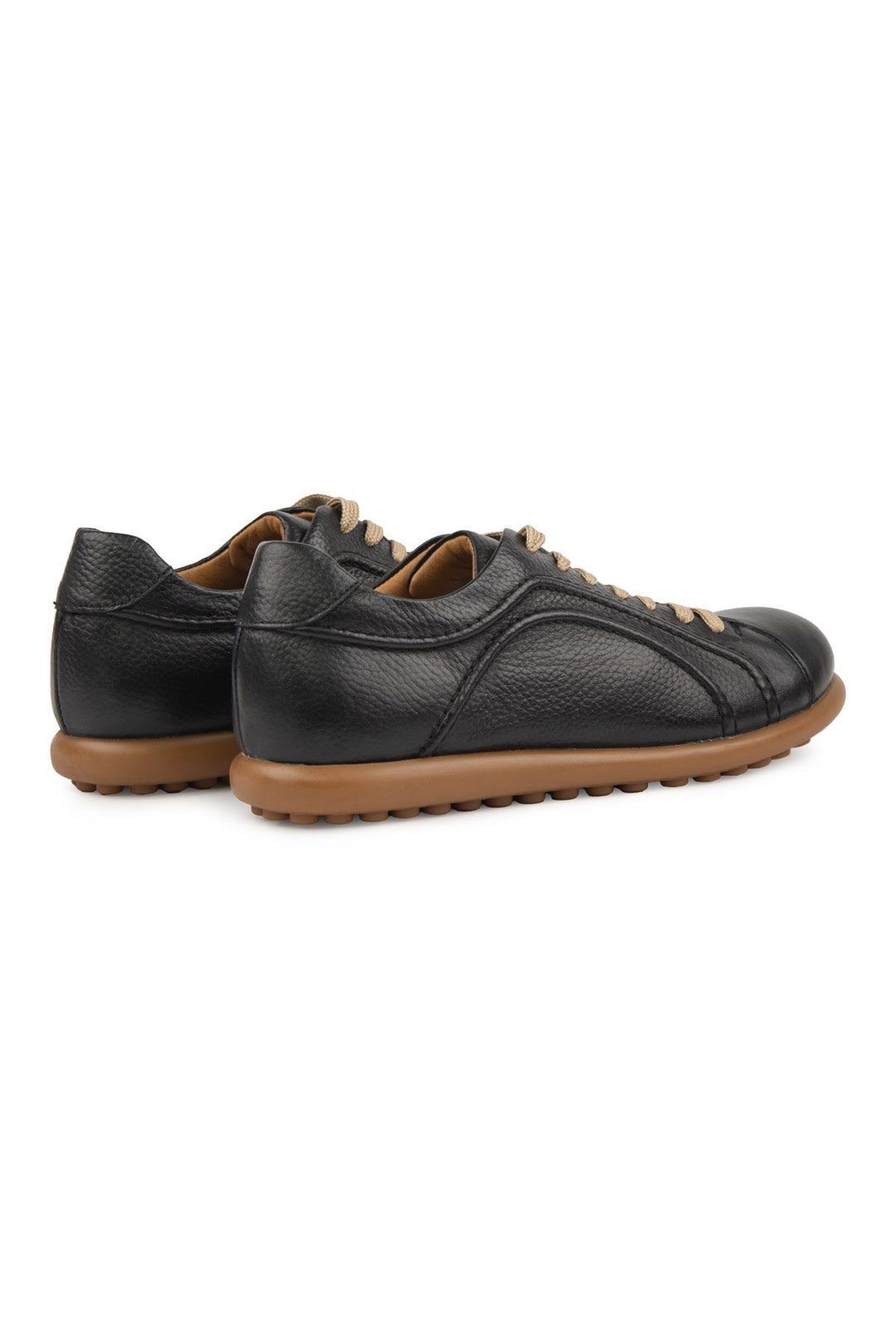 Pegia Men's Casual Leather Shoes DG5028  - Black