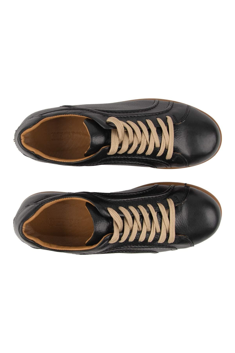 Pegia Men's Casual Leather Shoes DG5028  - Black