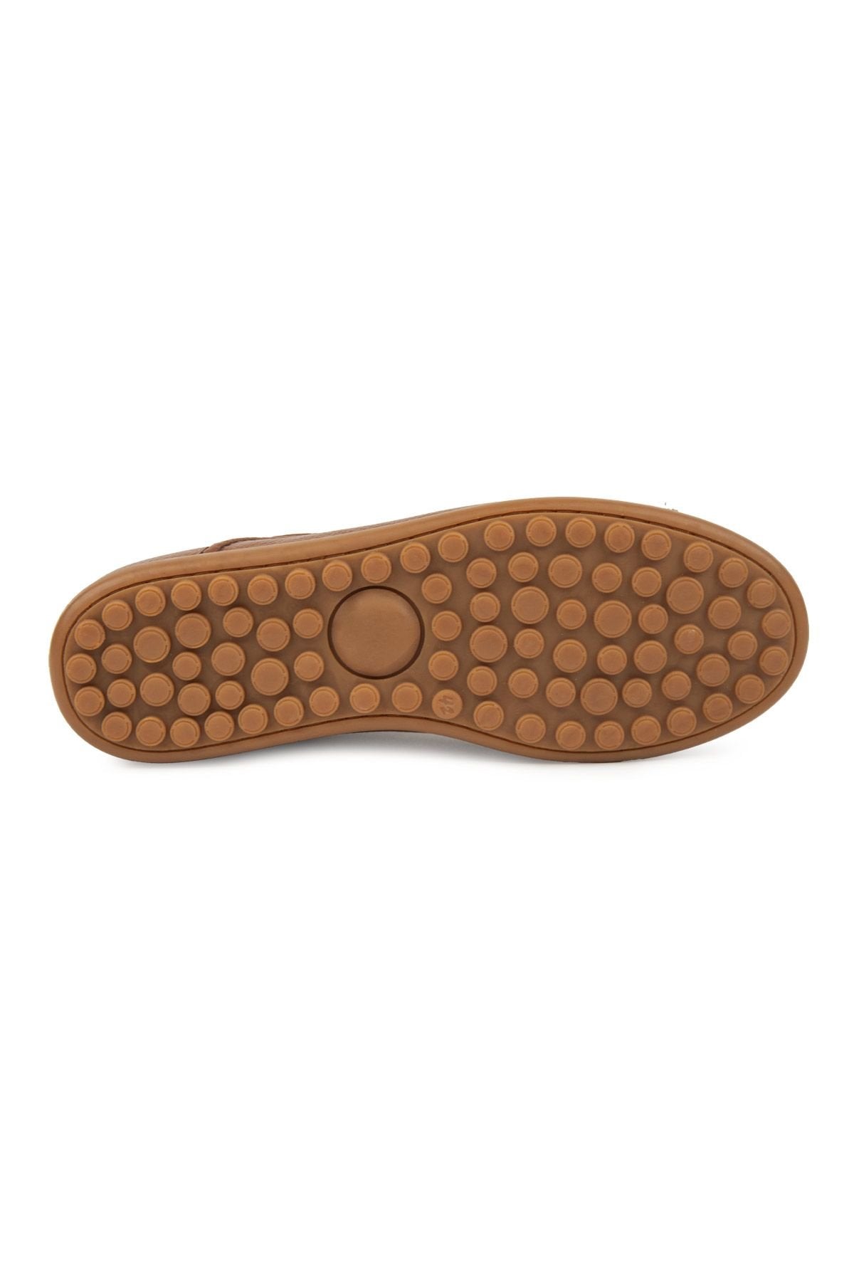 Pegia Men's Casual Leather Shoes DG5028  - Chestnut